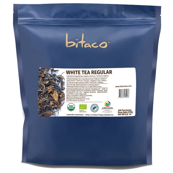 Té Blanco Bitaco Orgánico x 250 g