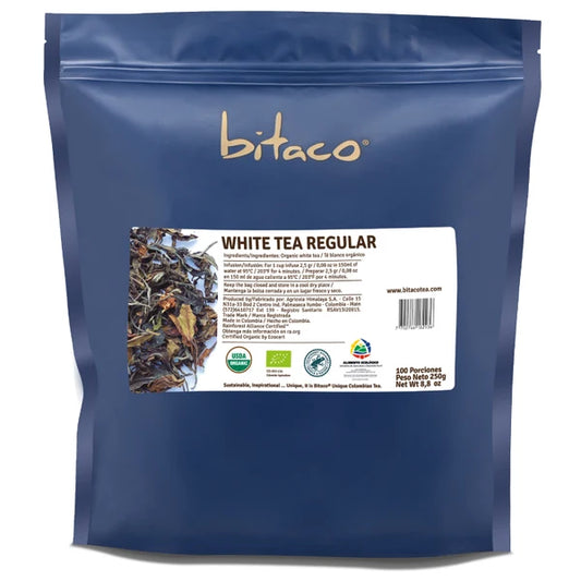 Té Blanco Bitaco Orgánico x 250 g