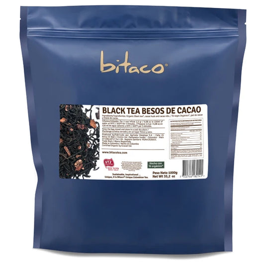 Té Negro Besos de Cacao Bitaco x 1 kg