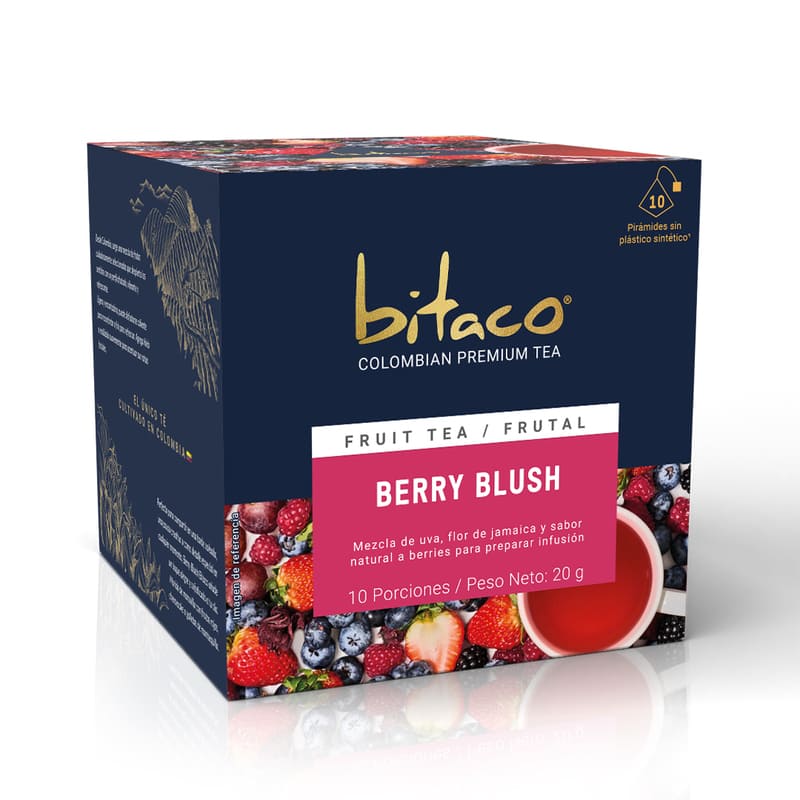 Bitaco Frutal Berry Blush - Caja x 10 sobres