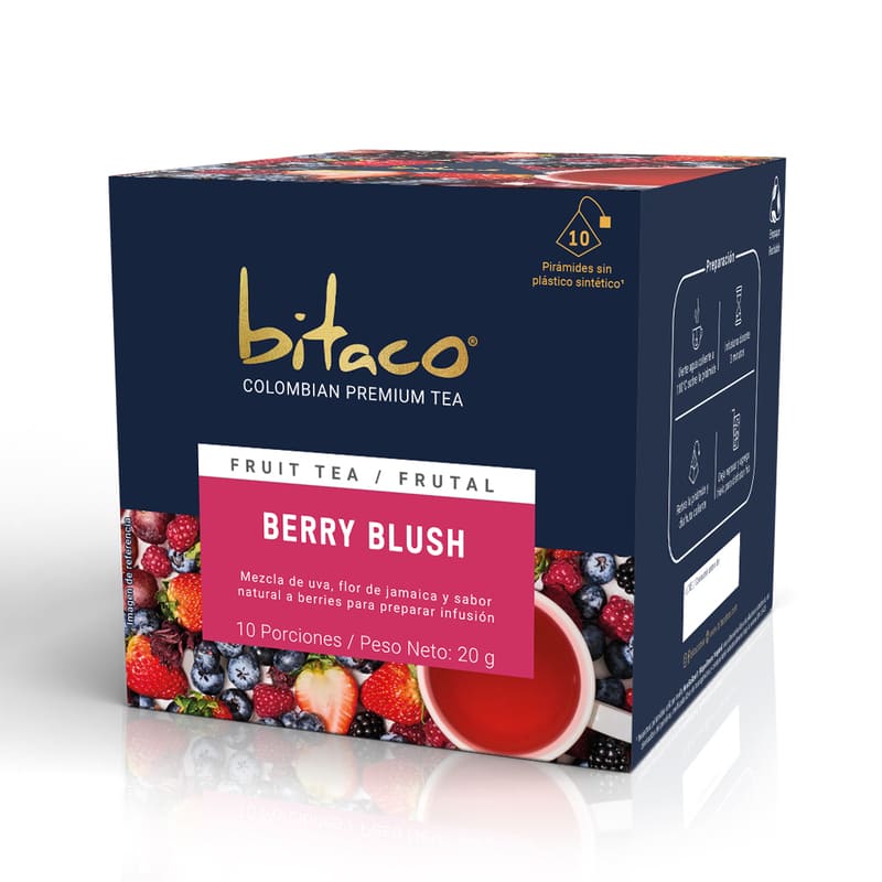 Bitaco Frutal Berry Blush - Caja x 10 sobres