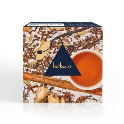 Bitaco Té Negro Chai Vanilla  - Caja x 10 sobres