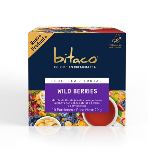 Bitaco Infusión Frutal Wild Berries - Caja x 10 sobres