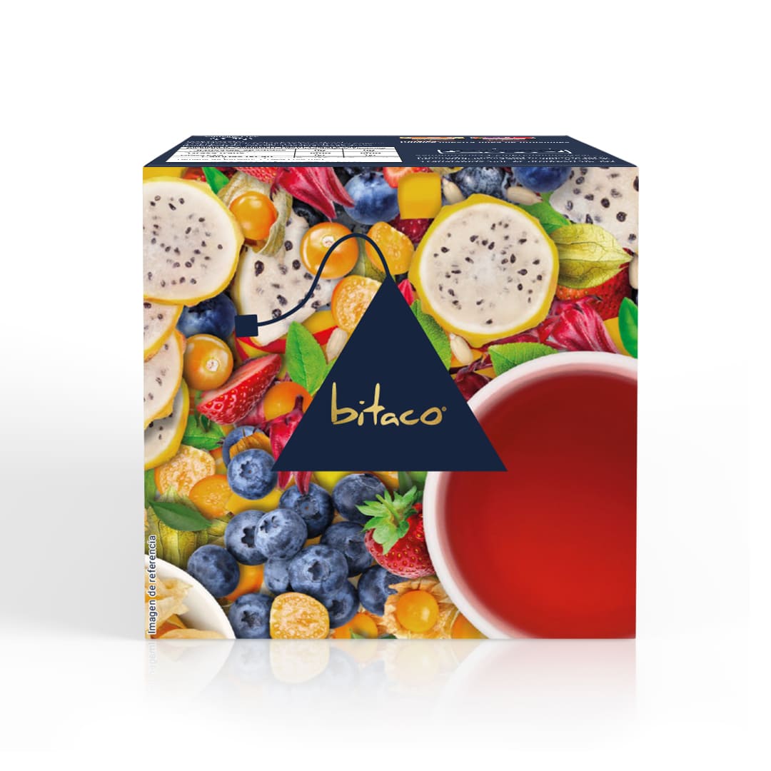 Bitaco Infusión Frutal Wild Berries - Caja x 10 sobres