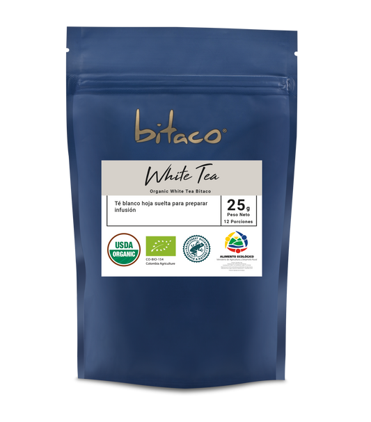 Bitaco Té Blanco Orgánico x 25 g
